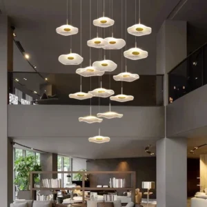 Nordic Stair Chandelier Pendant Light – Modern Ceiling Lighting