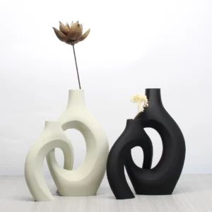 Bohemian Style Art Vase Set – Decorative Home & Office Vases