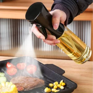 Oil Spray Bottle 200/300ml – Olive Oil Sprayer for Cooking & BBQ
