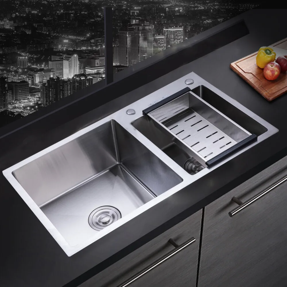 Stainless Steel Double Bowl Kitchen Sink – Durable & Easy Clean - Image 2