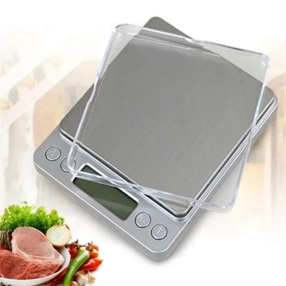 Digital Kitchen Scale Mini 0.1g – Precision Stainless Steel Weighing Scale - Image 2