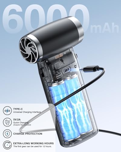 Cordless Electric Air Duster – High-Speed Rechargeable Mini Blower (60 MPH) - Image 3
