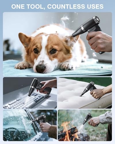 Cordless Electric Air Duster – High-Speed Rechargeable Mini Blower (60 MPH) - Image 5
