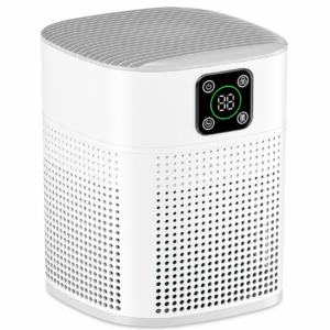 H13 HEPA Air Purifier for Bedroom & Home – Large Room Coverage (White)